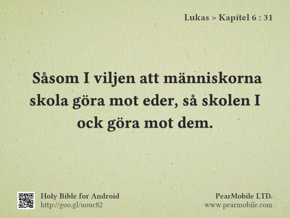 Lukas, Kapitel 6:31